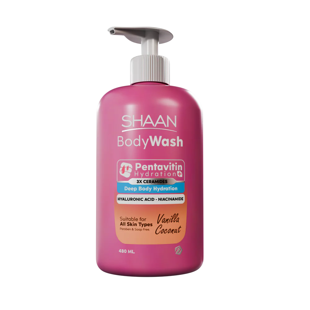 Shaan Body Wash Coconut & Vanilla 480ml