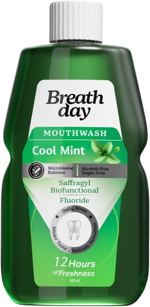 بريث داي غسول للفم بالنعناع الاخضر 300 مل