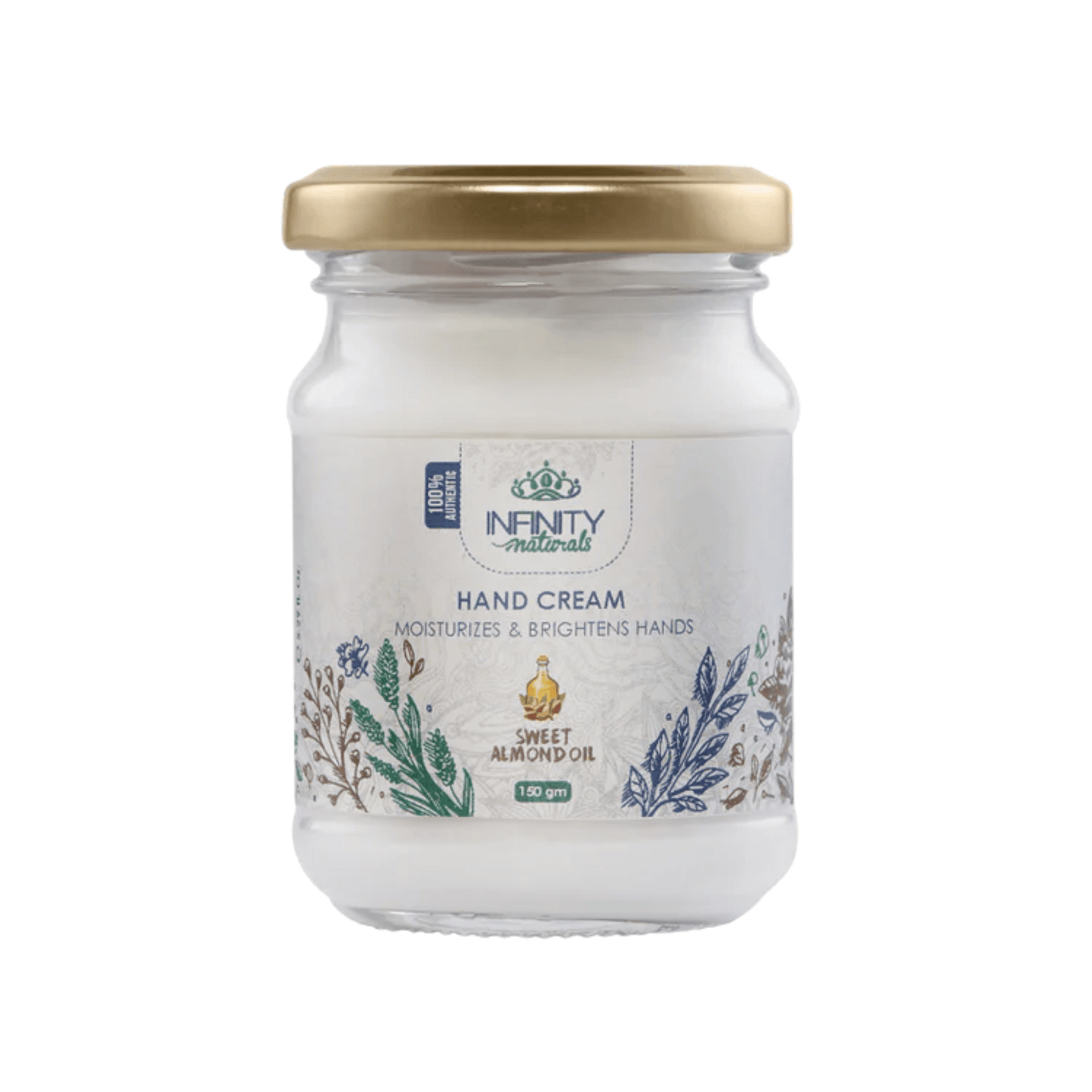 Infinity Natural Sweet Almond Hand Cream 150g