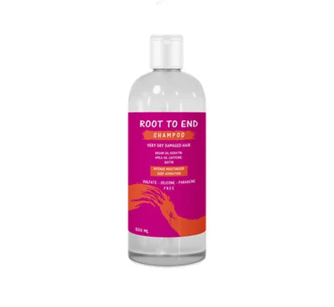 Root to End Shampoo for Dry and Damaged Hair 500ml