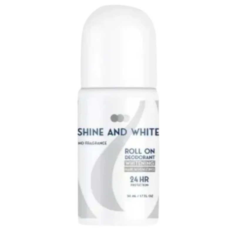 شاين اند وايت رول اون بدون رائحة 50 مل