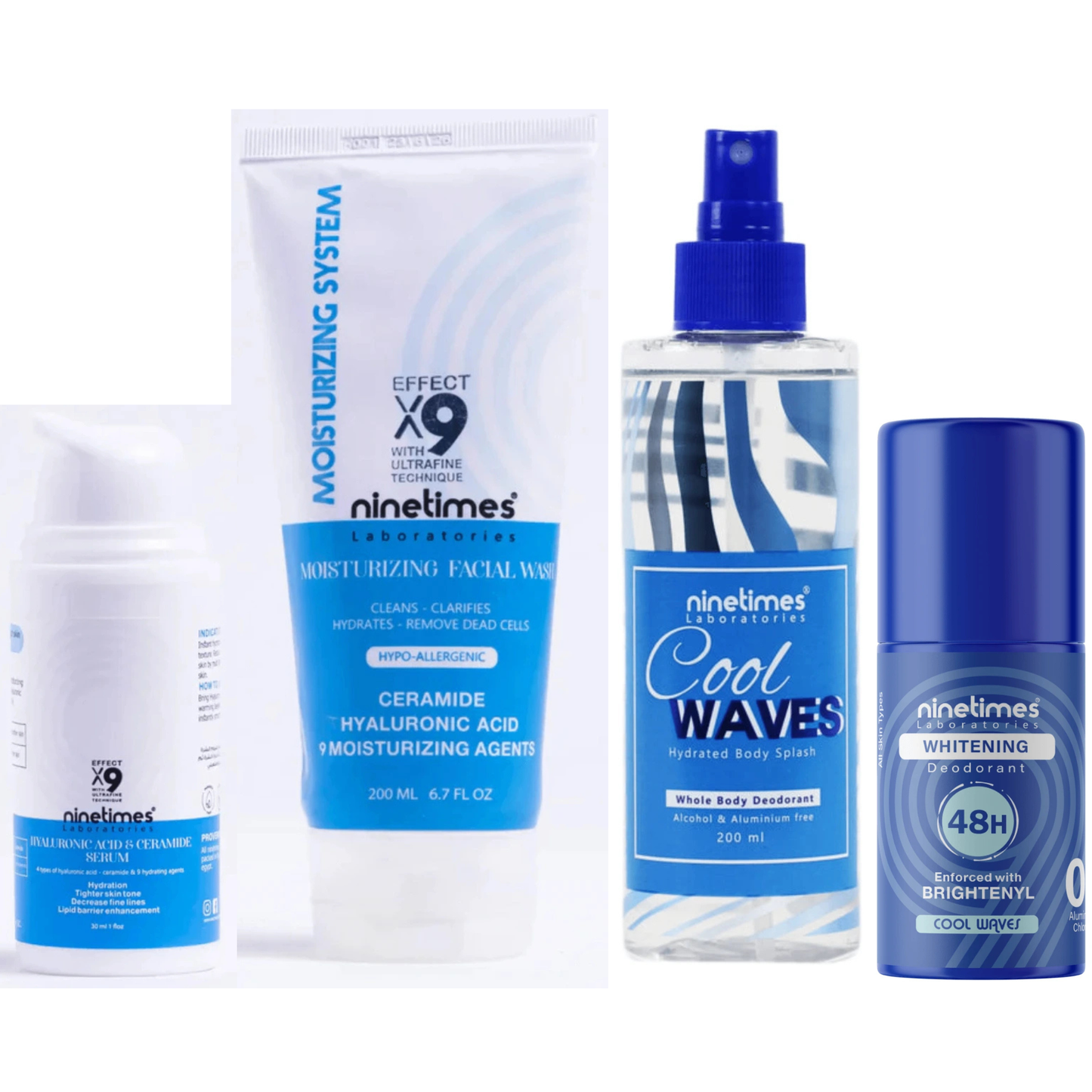 مجموعة الهيالورونيك من ناين تايمز