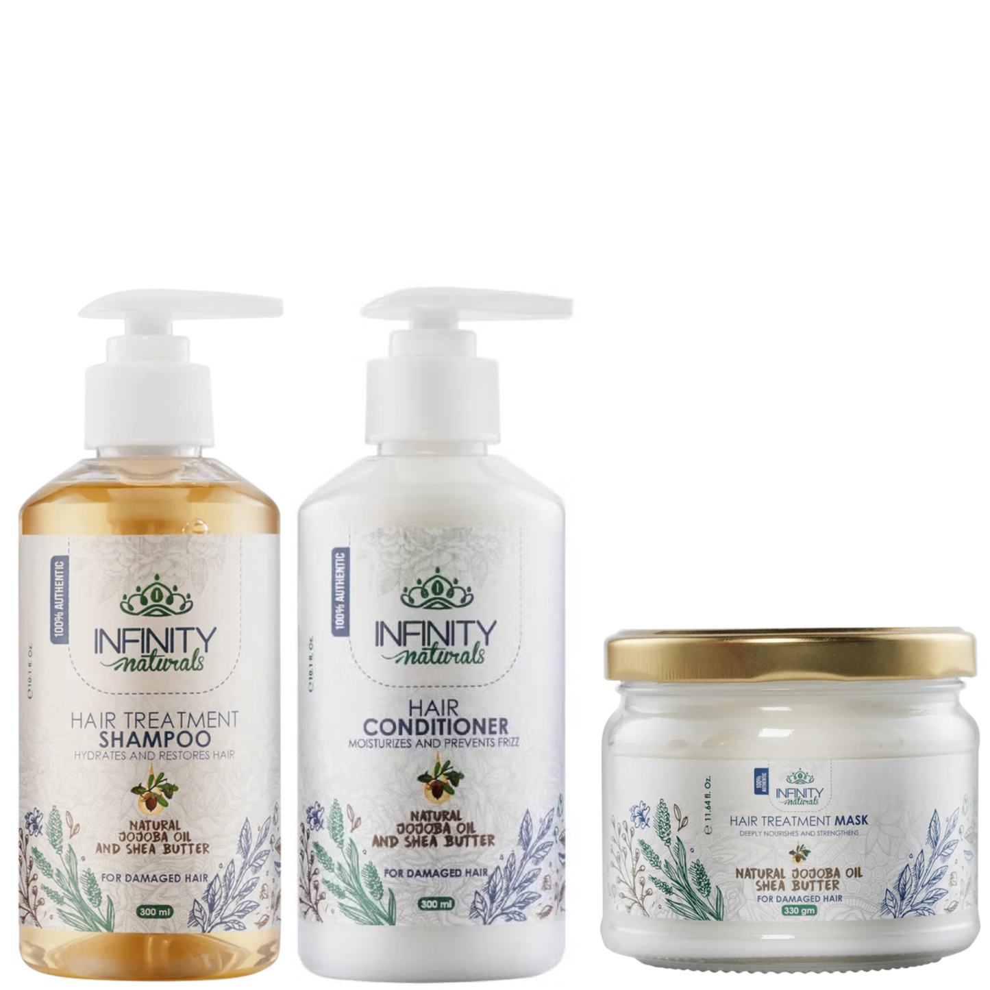 انفنيتي ناتشورال شعر طبيعي وصحي