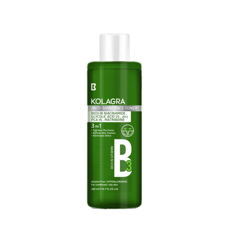 Kolagra Anti-Shine Toner 200ml