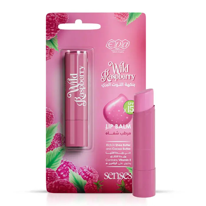Eva Skin Care Senses Lip Balm Wild Berry Flavor 4g