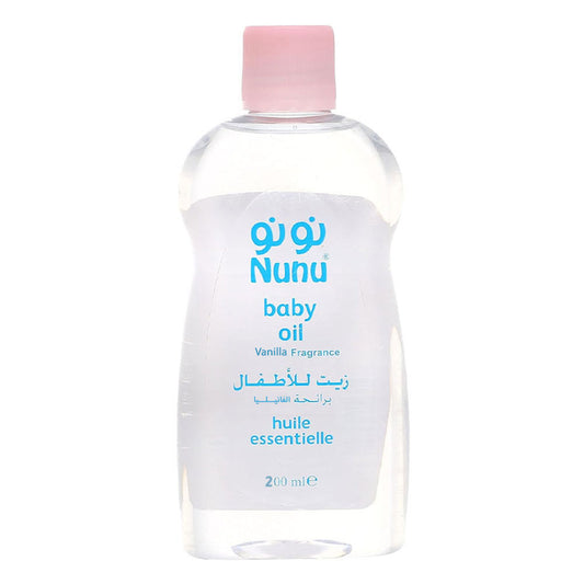 Nunu Baby Oil Vanilla 200ml