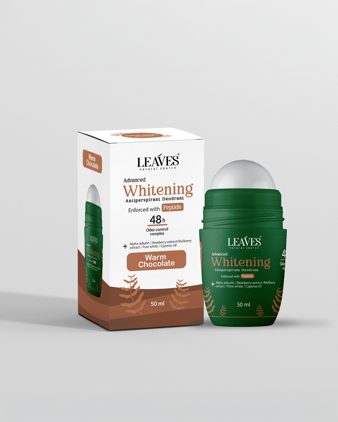 Leaves Roll-On Warm Chocolate 50ml