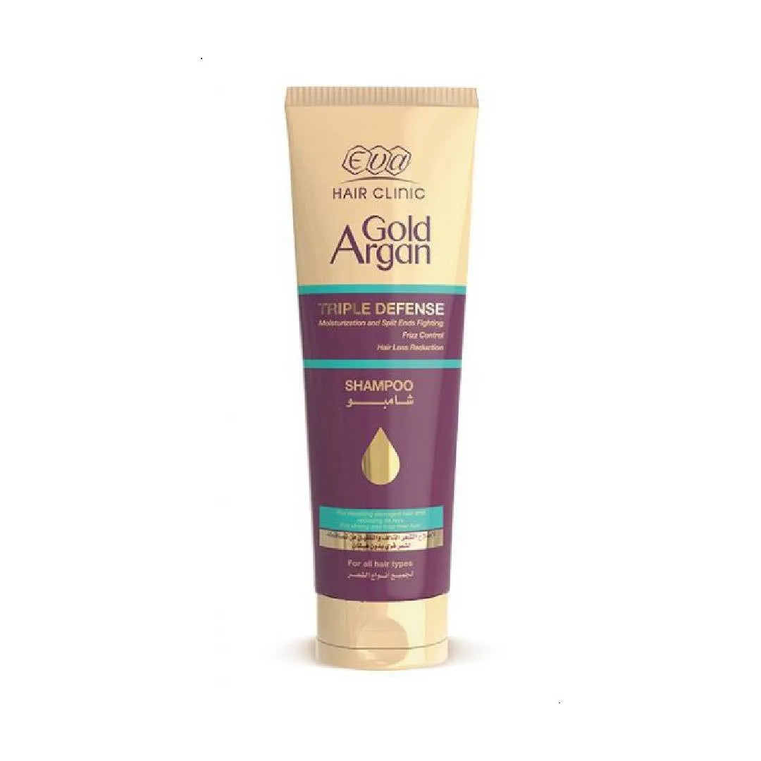 Eva Hair Clinic Gold Argan Shampoo 230ml