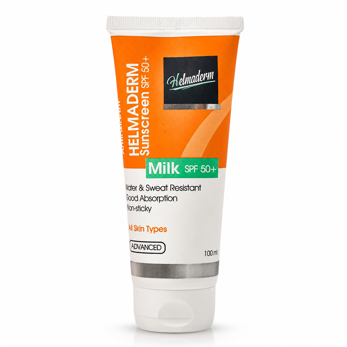 هيلماديرم صن سكرين SPF50+ ميلكي - 50 مل
