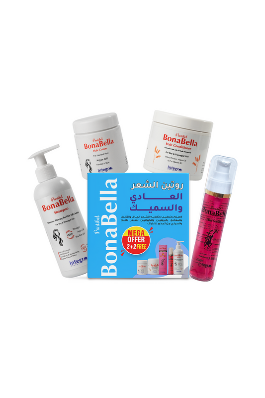 بونابيلا روتين الشعر العادي و السميك