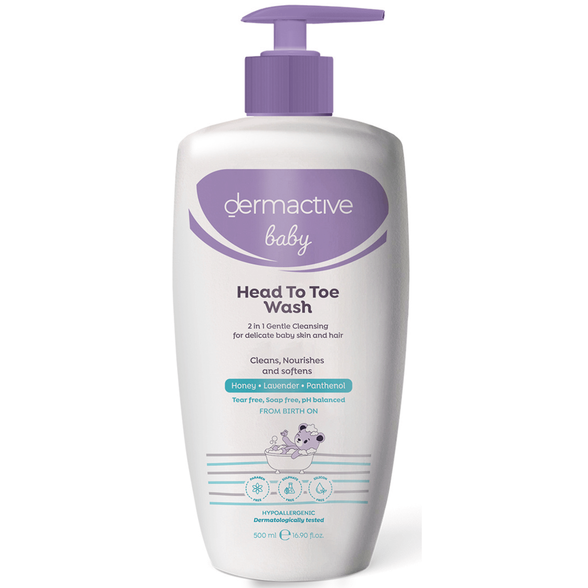 Dermactive Baby Bath Wash 500 ml
