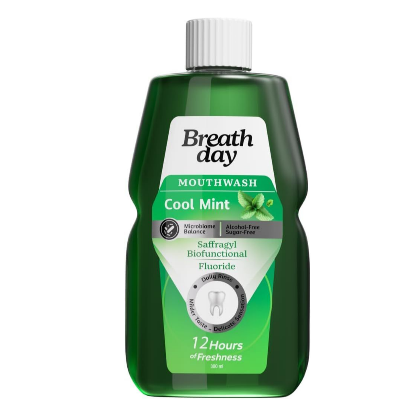 Breath Day Green Mint Mouthwash 300ml