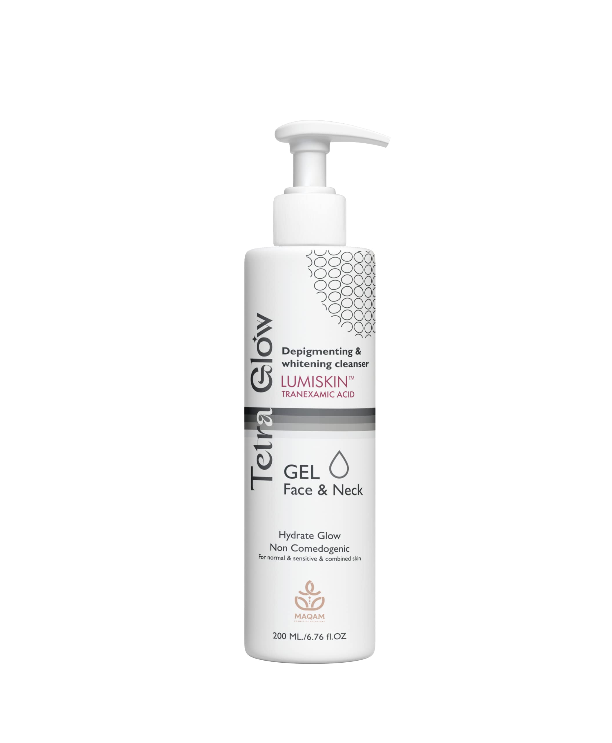 Tetraglow Face Whitening Gel Wash 200ml