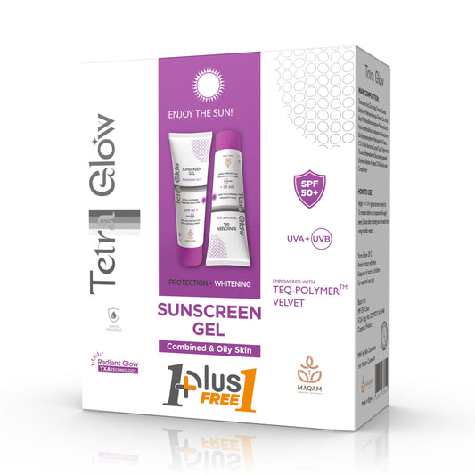 Tetraglow Sunscreen Gel 50ml (1+1)
