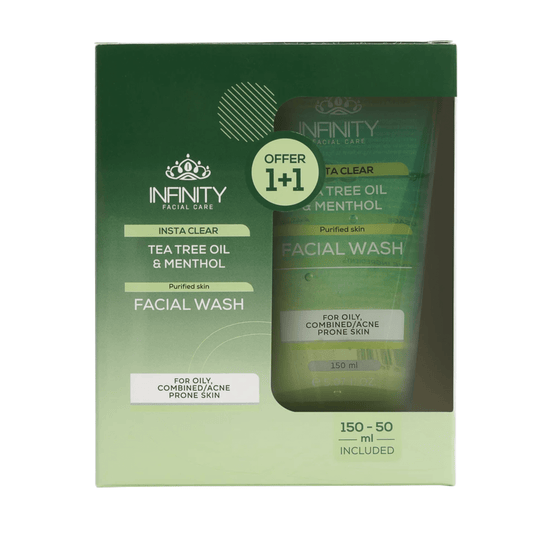 Infinity Insta Clear Face Wash for Combination Skin 150 ml + 50 ml