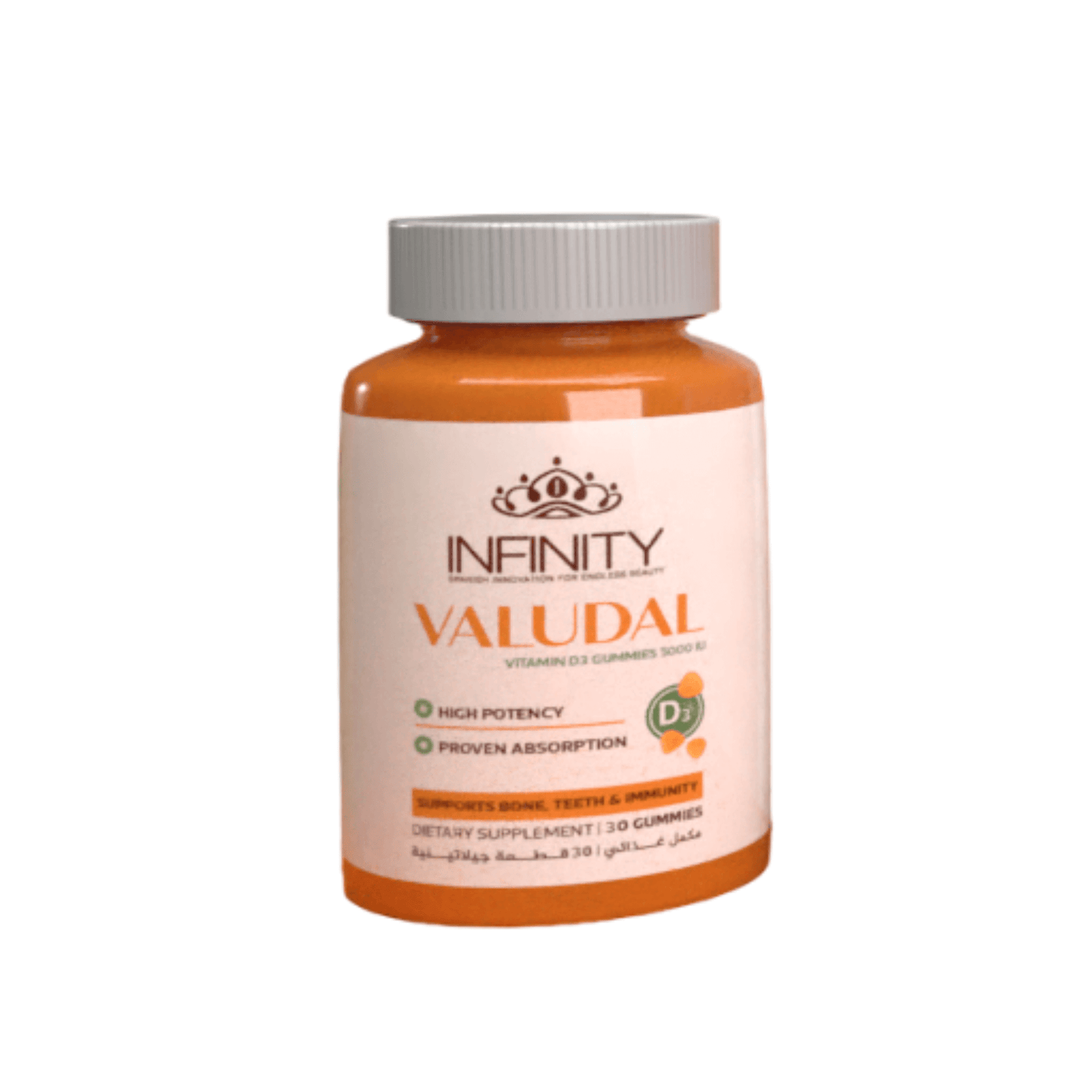 Infinity Validal Vitamin D 5000 IU 30 Count