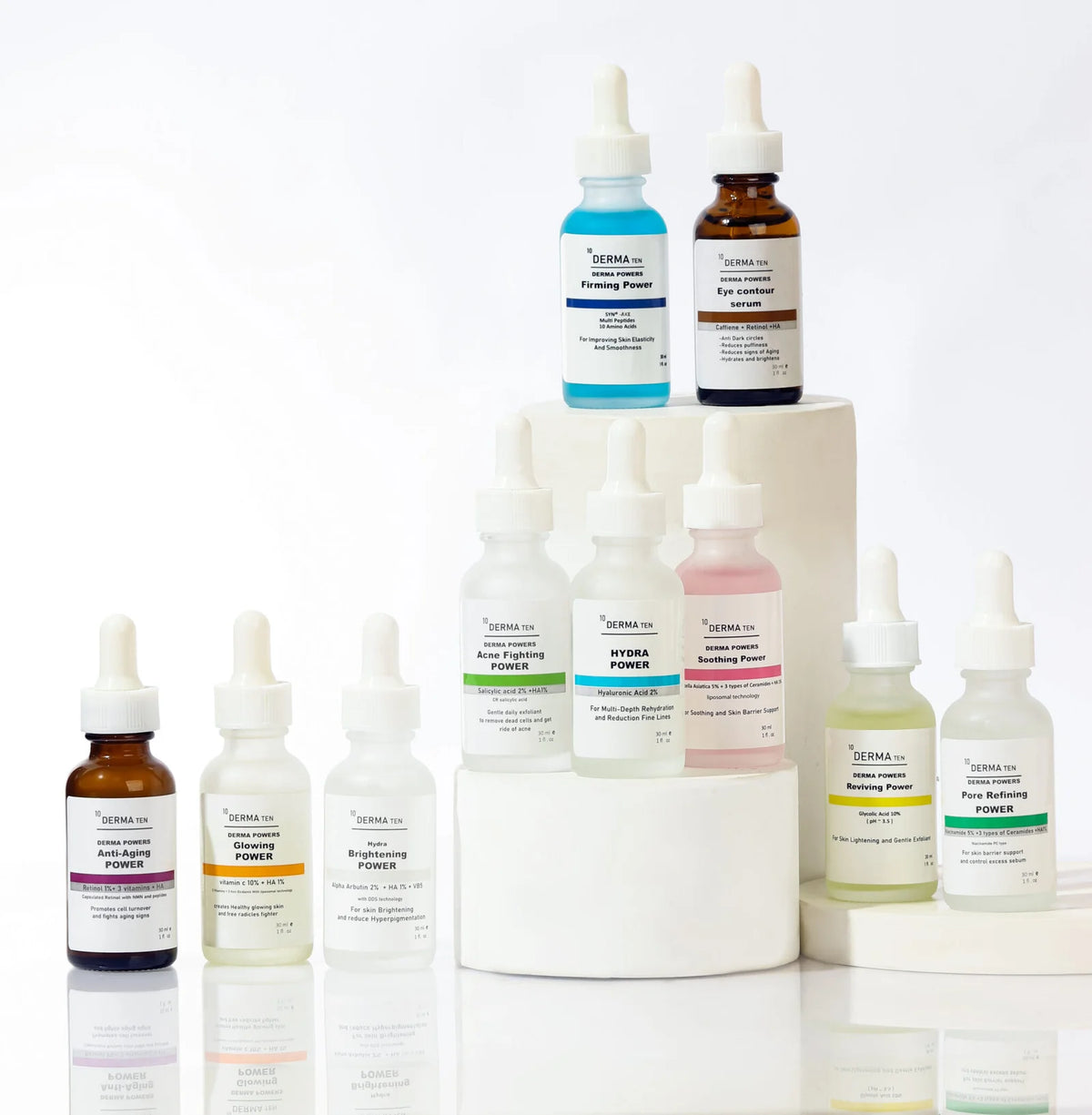 Derma 10 serum bundle