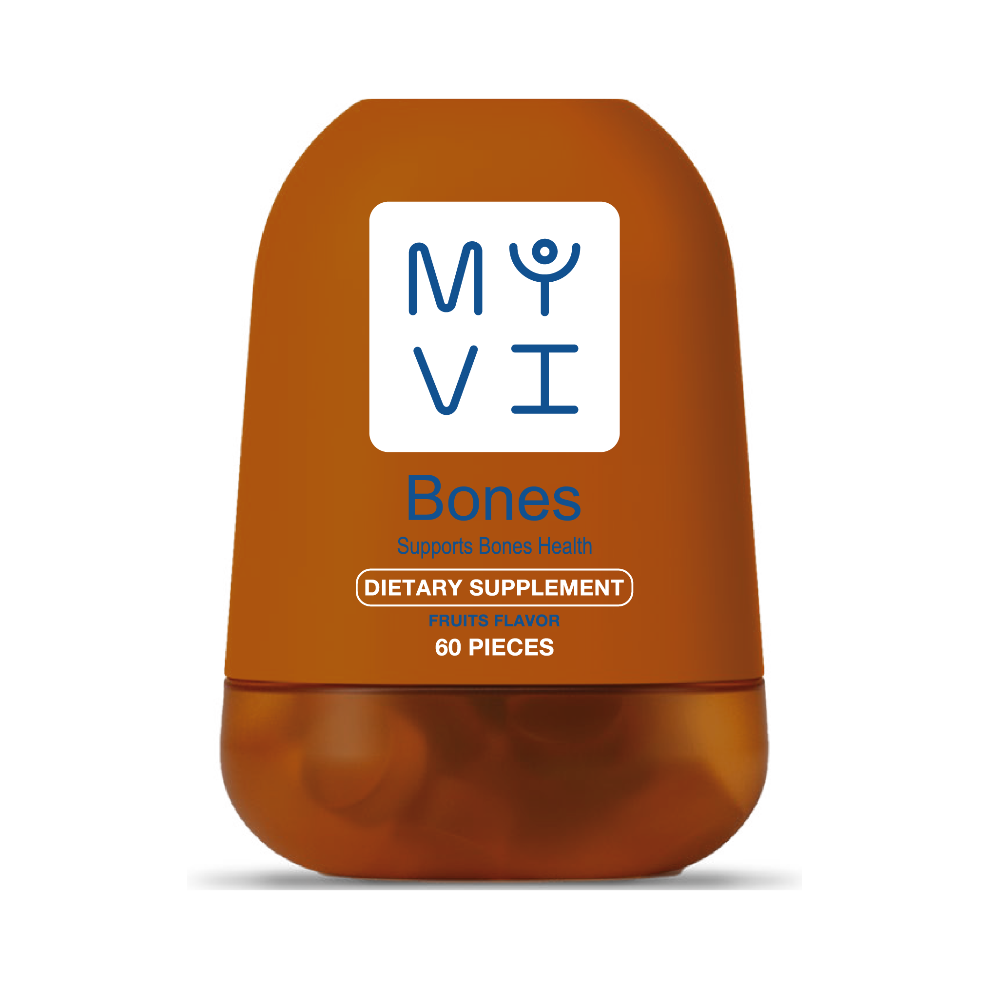 Mayvie - Bone Strengthening Supplement with Fruit Flavor - 60 Pieces