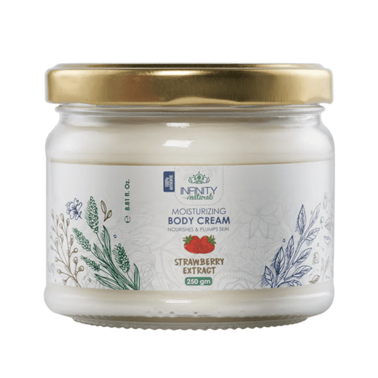 Infinity Natural Strawberry Body Moisturizing Cream 250gm