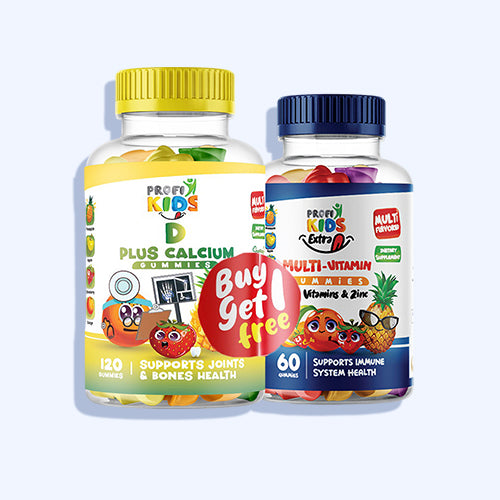 Provi Kids D Cal Gummies (box/120) + Provi Kids Xtra Gummies (box/60)
