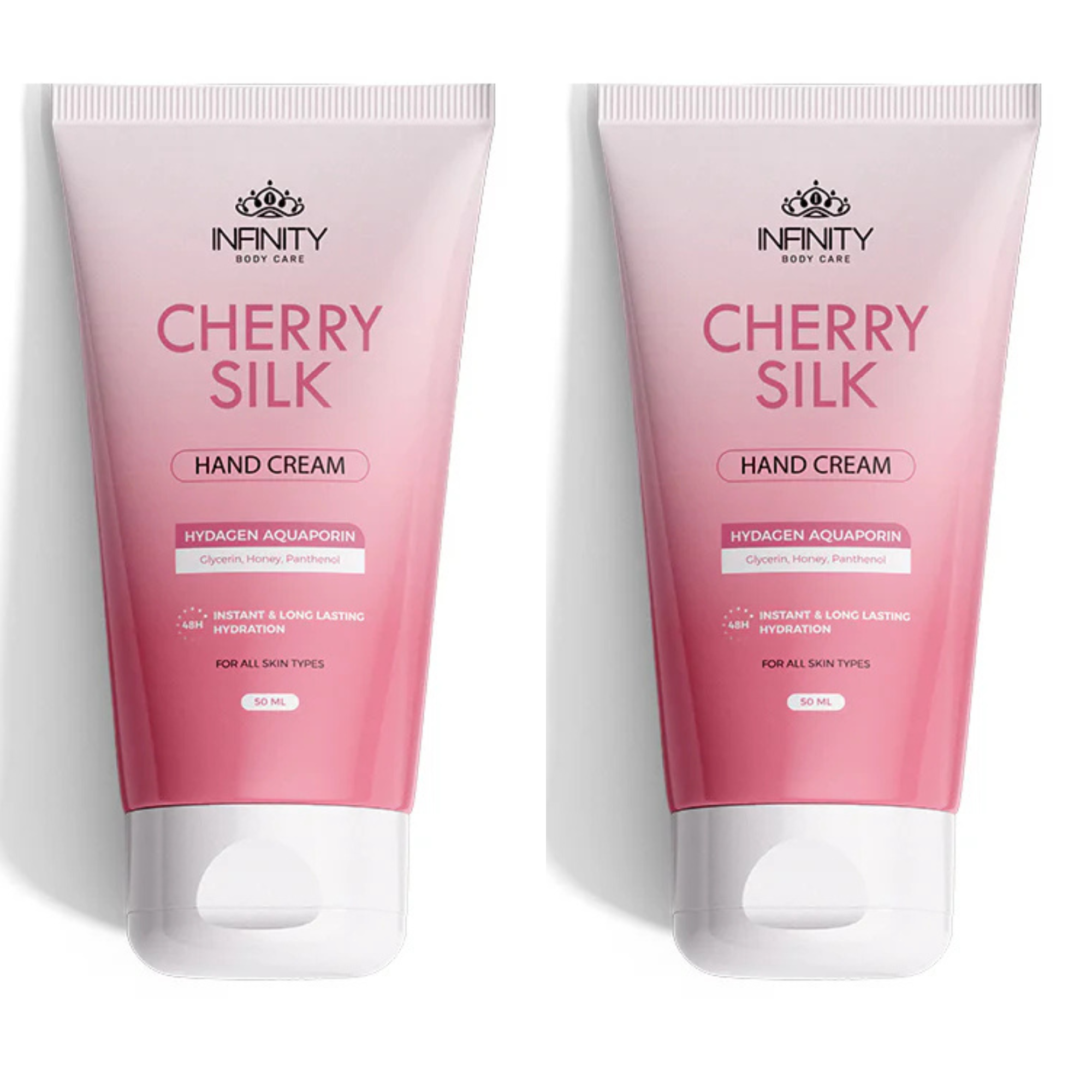 Infinity Hand Cream Cherry Silk 50ml 1+1