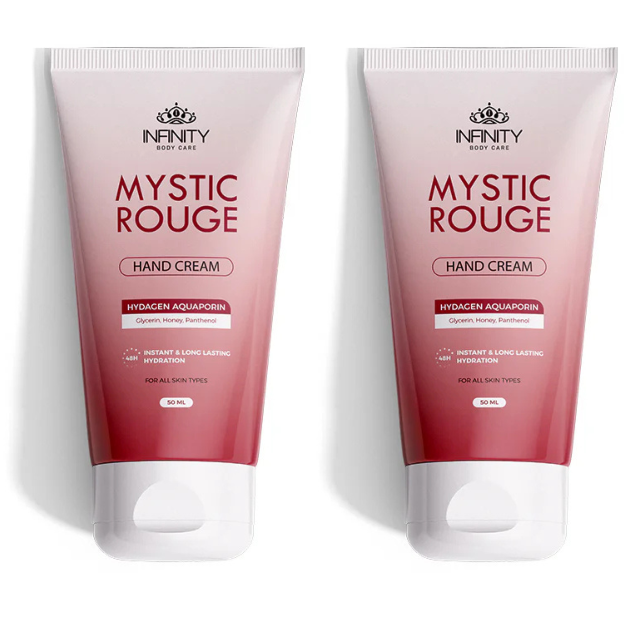 Infinity Hand Cream Mystic Rouge 50ml 1+1