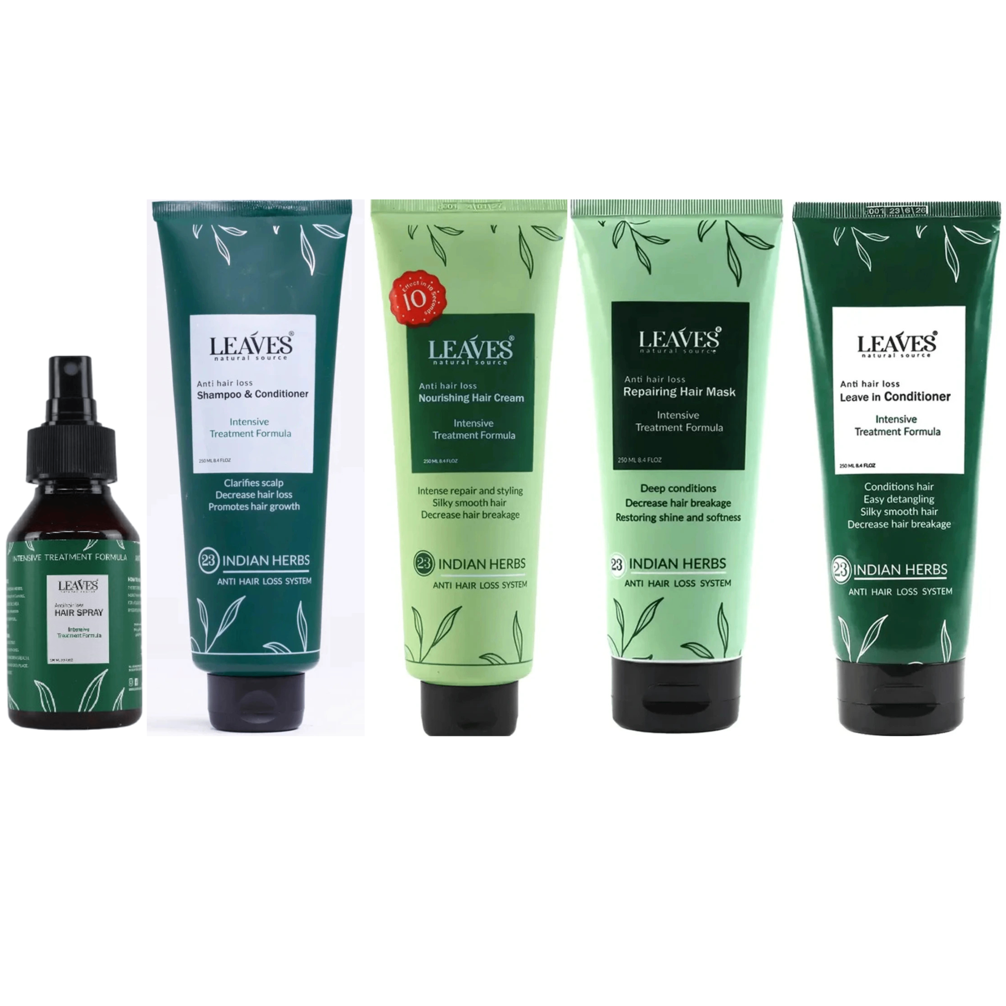 Leaves Healthy Hair Collection