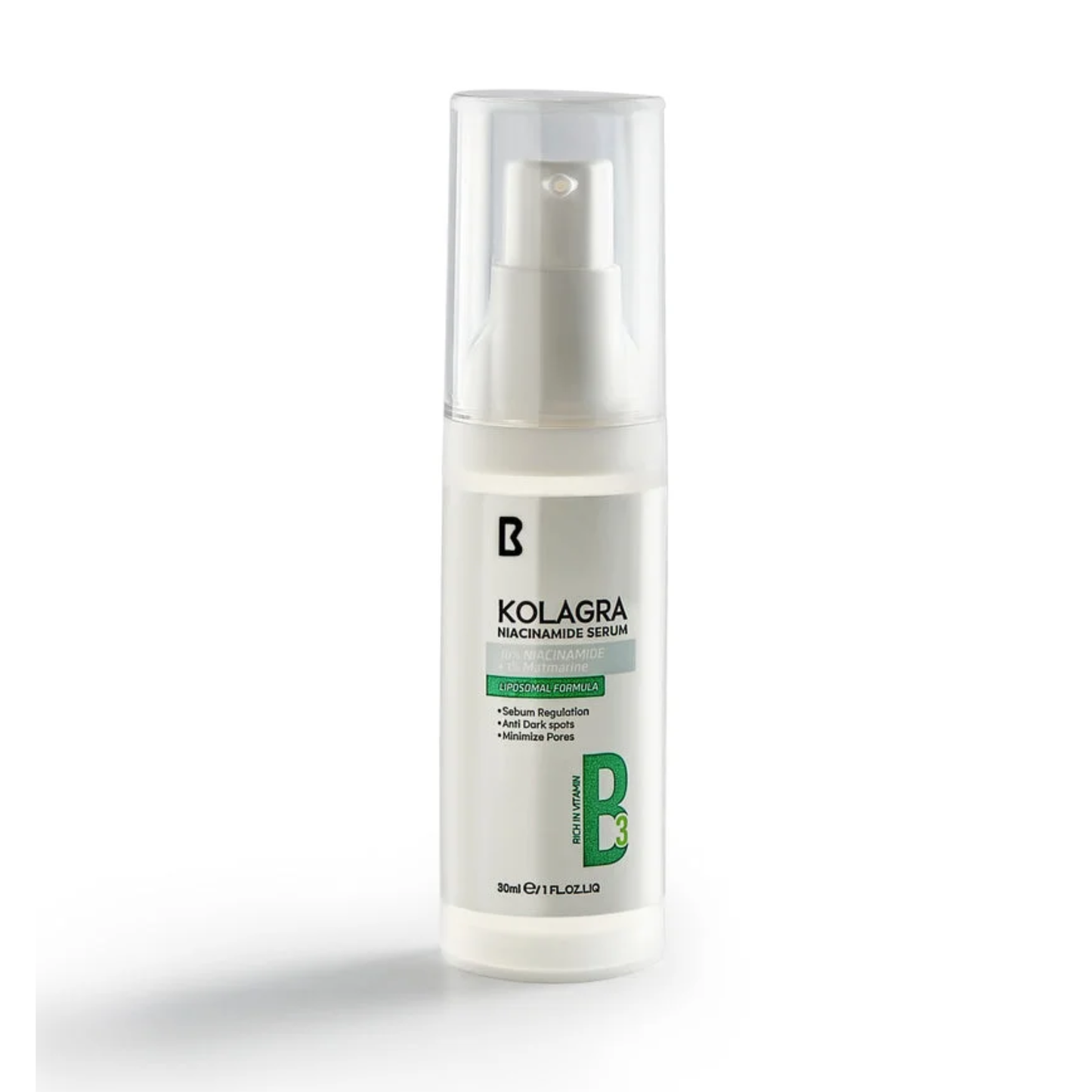 Kolagra 1% PCA Niacinamide 10% Serum 30ml + Zinc