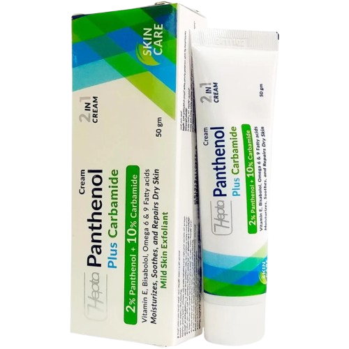 Hepta Panthenol Plus Carbomide Cream 50 gm