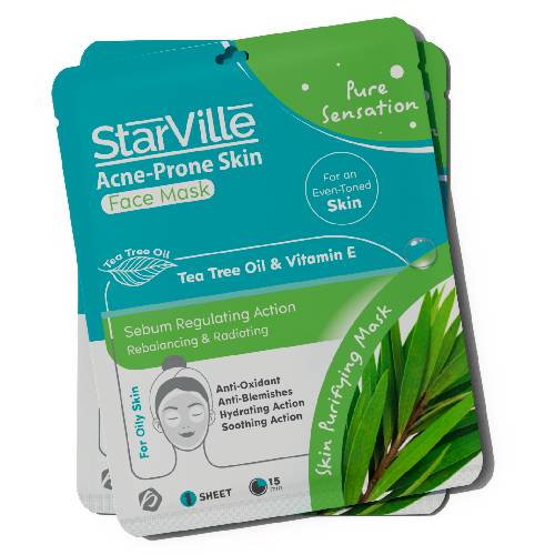 🎁 Starville Acne Treatment Sheet Mask (100% off)