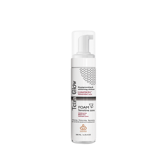 Tetraglow Sensitive Area Lightening Foam Wash 200ml