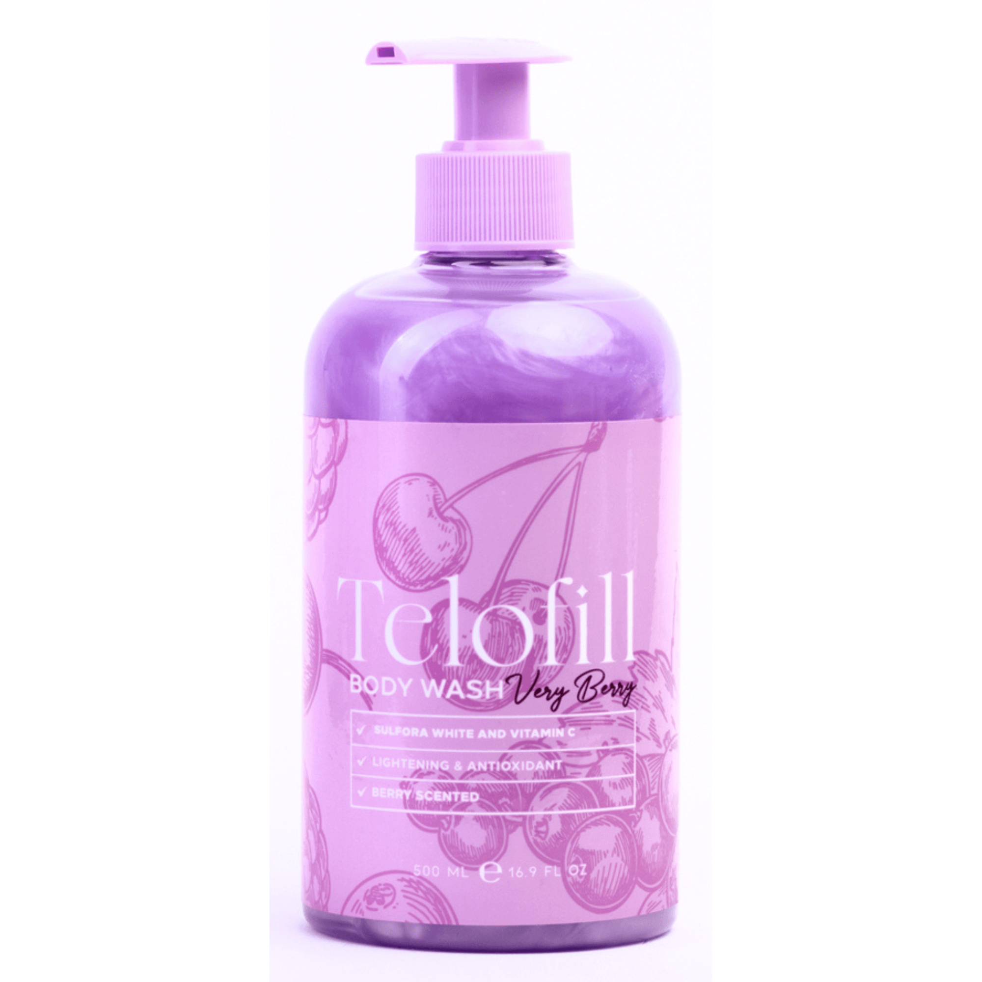 Telofill Raspberry Body Wash 500ml