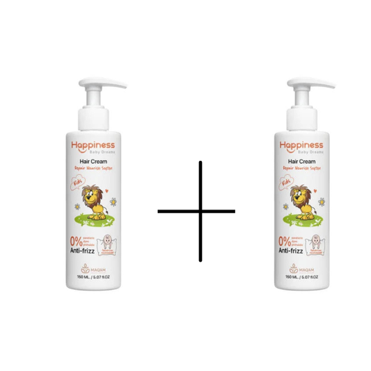 Happiness Hair Protection and Nutrition Cream 150 ml (2 pieces)