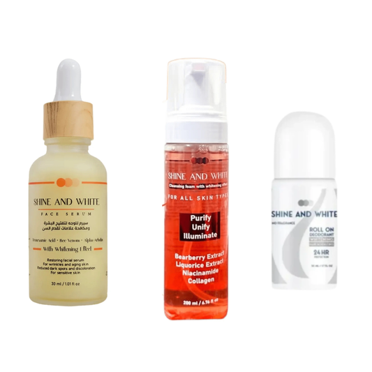 Shine and white Collection