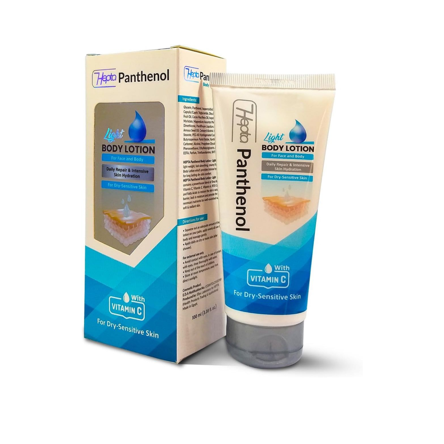 Hepta Panthenol Lotion Light 100ml