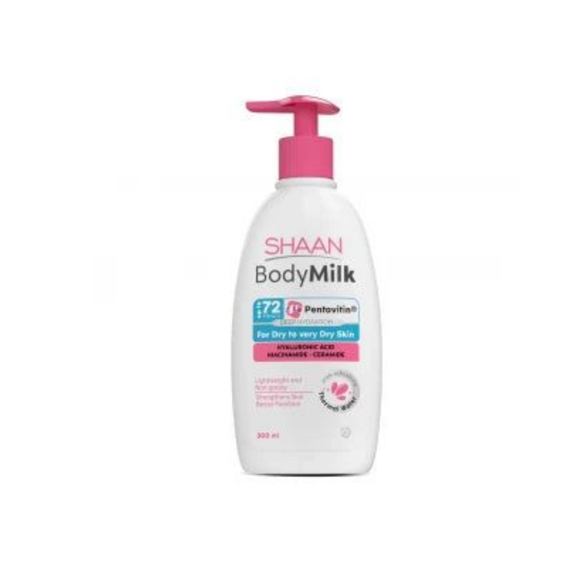Shaan Body Milk Moisturizer for Dry to Very Dry Skin 300ml