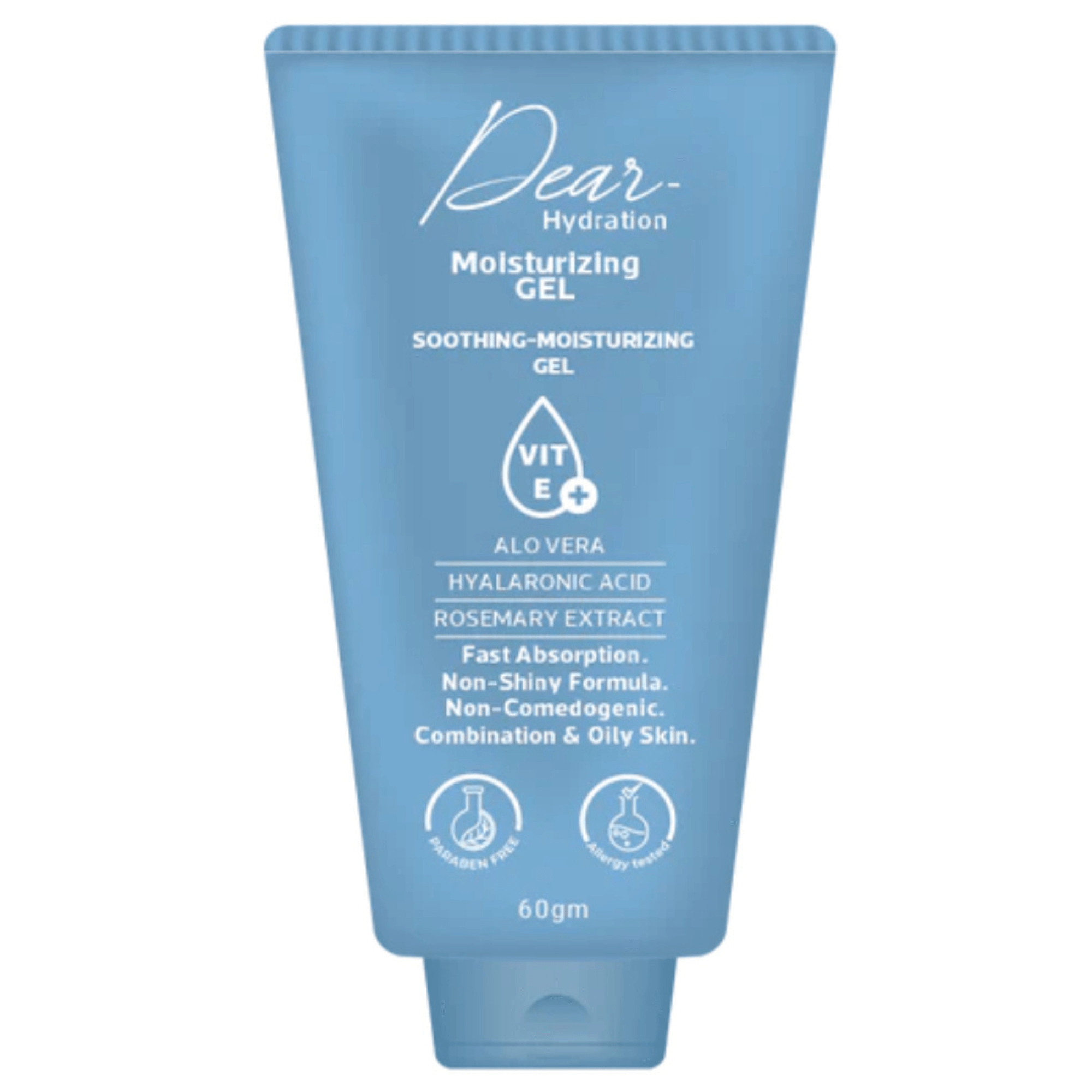 Der Moisturizing Gel with Hyaluronic Acid for Oily and Combination Skin 60g