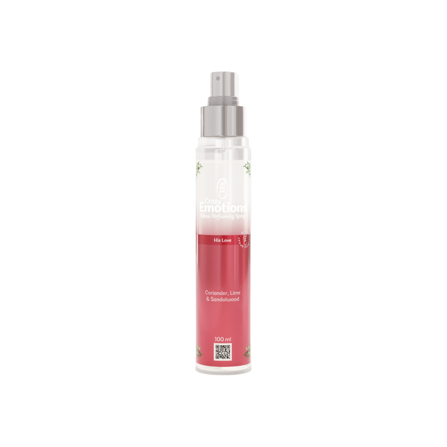 Crazy Emotion Lightening & Moisturizing Bikini Area Spray 100 ml