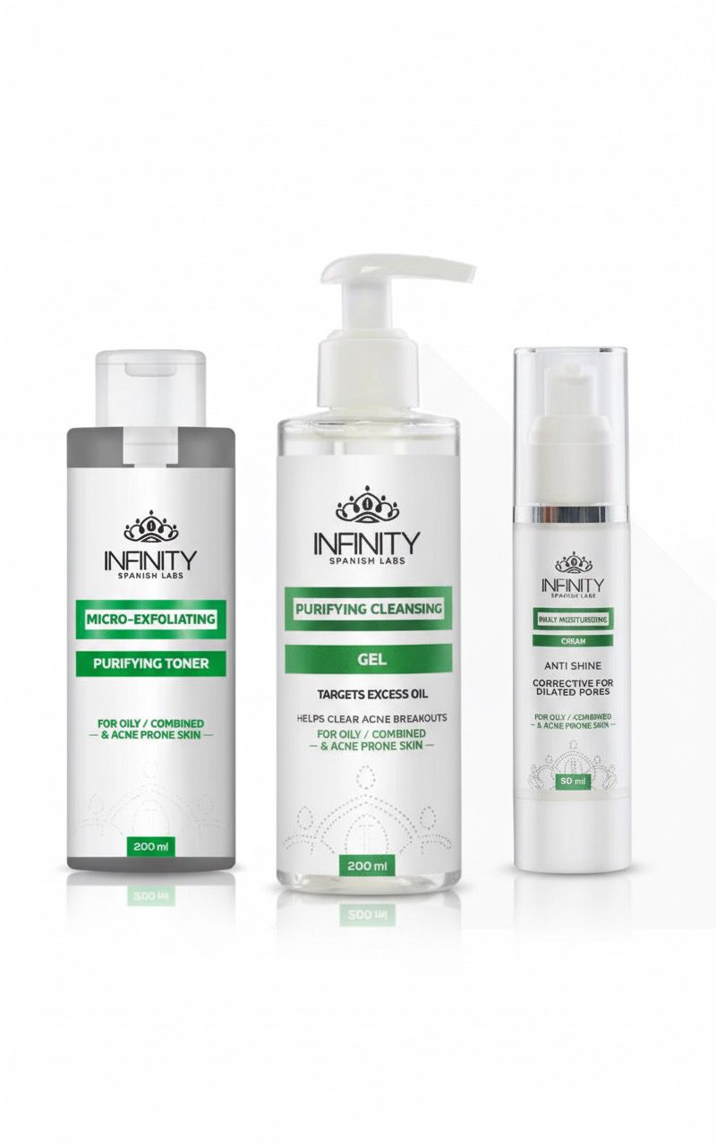 مجموعة انفنيتي للبشرة الدهنية