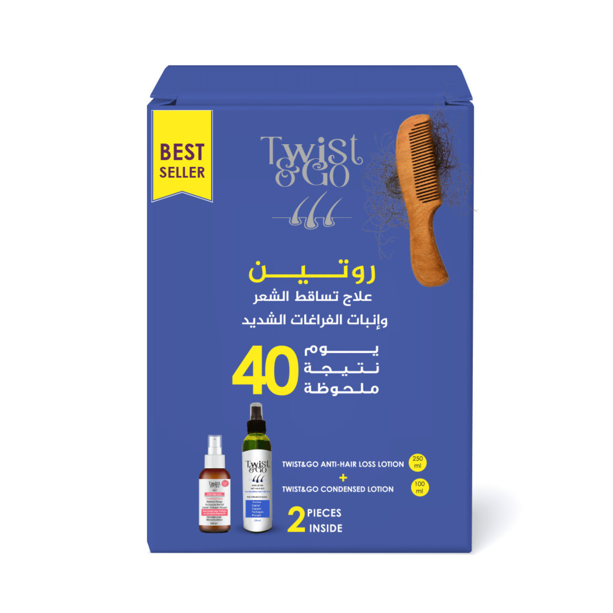 Twist & Go Hair Loss Lotion 250ml & Ampoule Alternative 100ml Offer