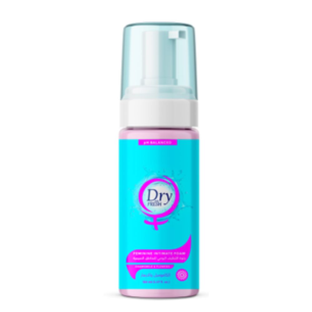 Dry Fresh Feminine Foaming Wash with Chamomile and Flowers 150ml