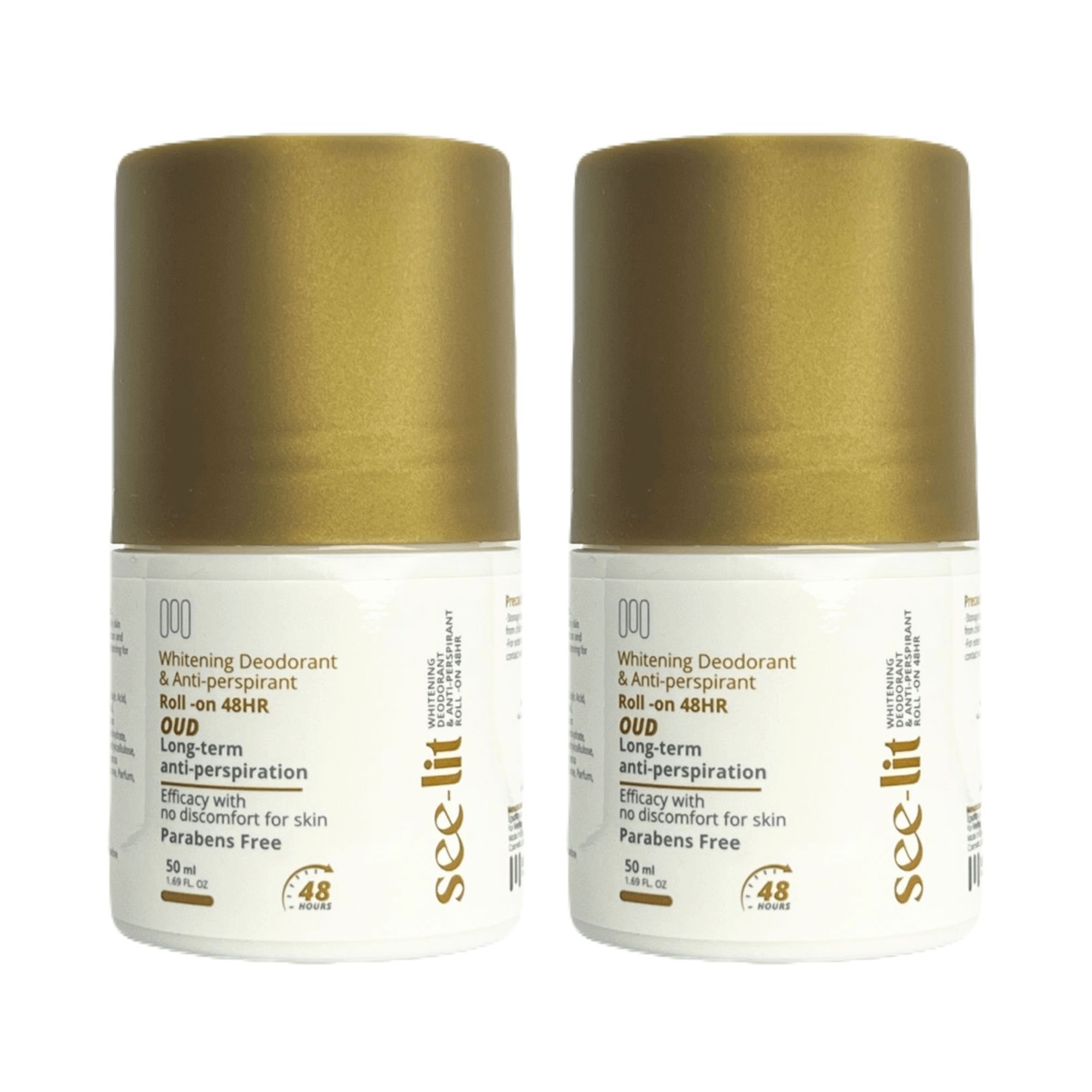 See Lit Roll-On Deodorant Oud 50ml 1+1