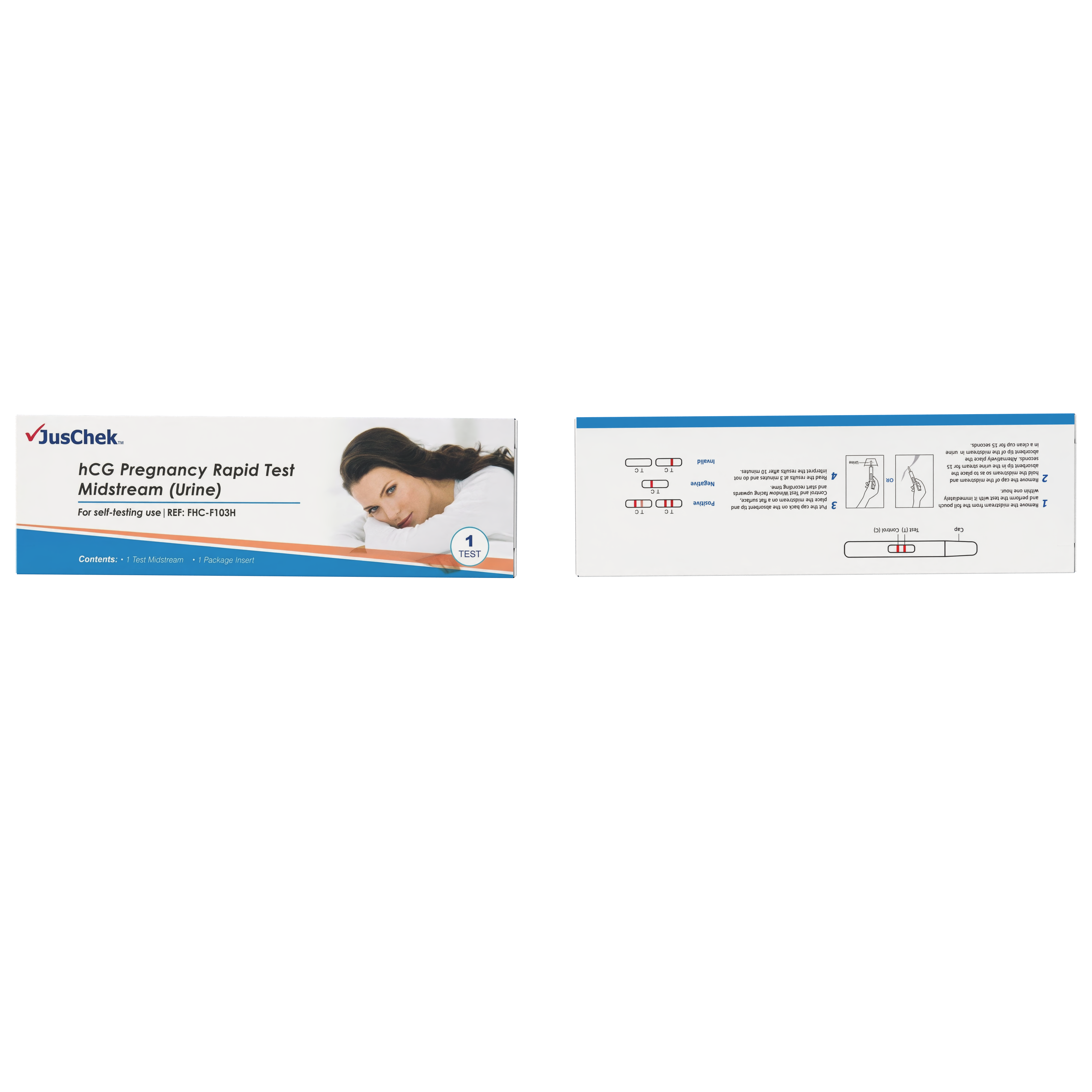 JustChek Pregnancy Test Pen