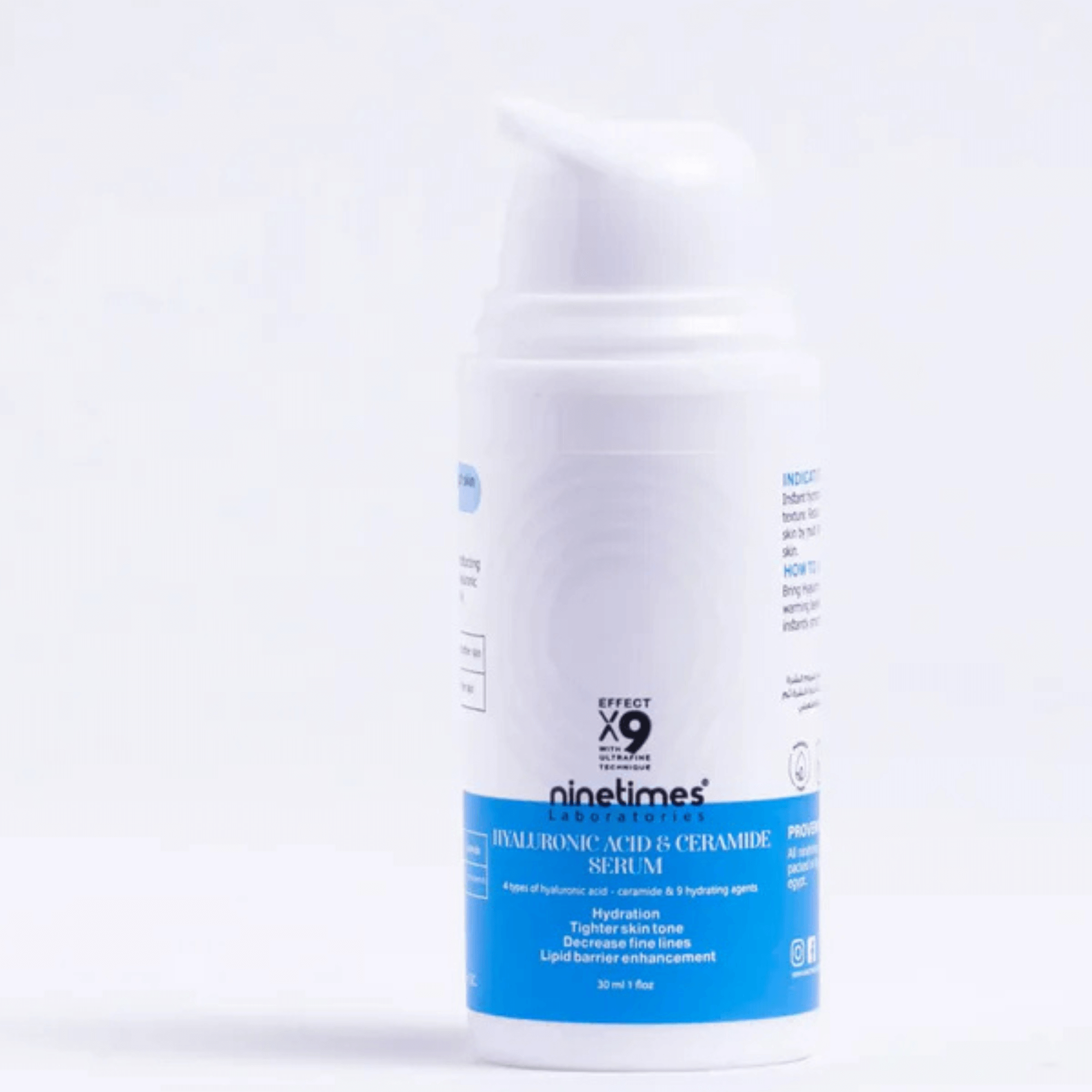 Nine Times Hyaluronic Acid Serum for skin hydration