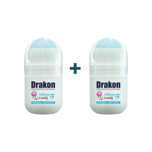 Dracon Roll-on Deodorant Candy 50ml 1+1