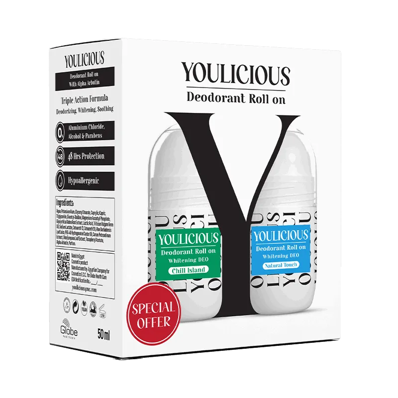 Ullyses Roll-On Natural Touch 50ml + Chill Island 50ml - 1+1 Offer