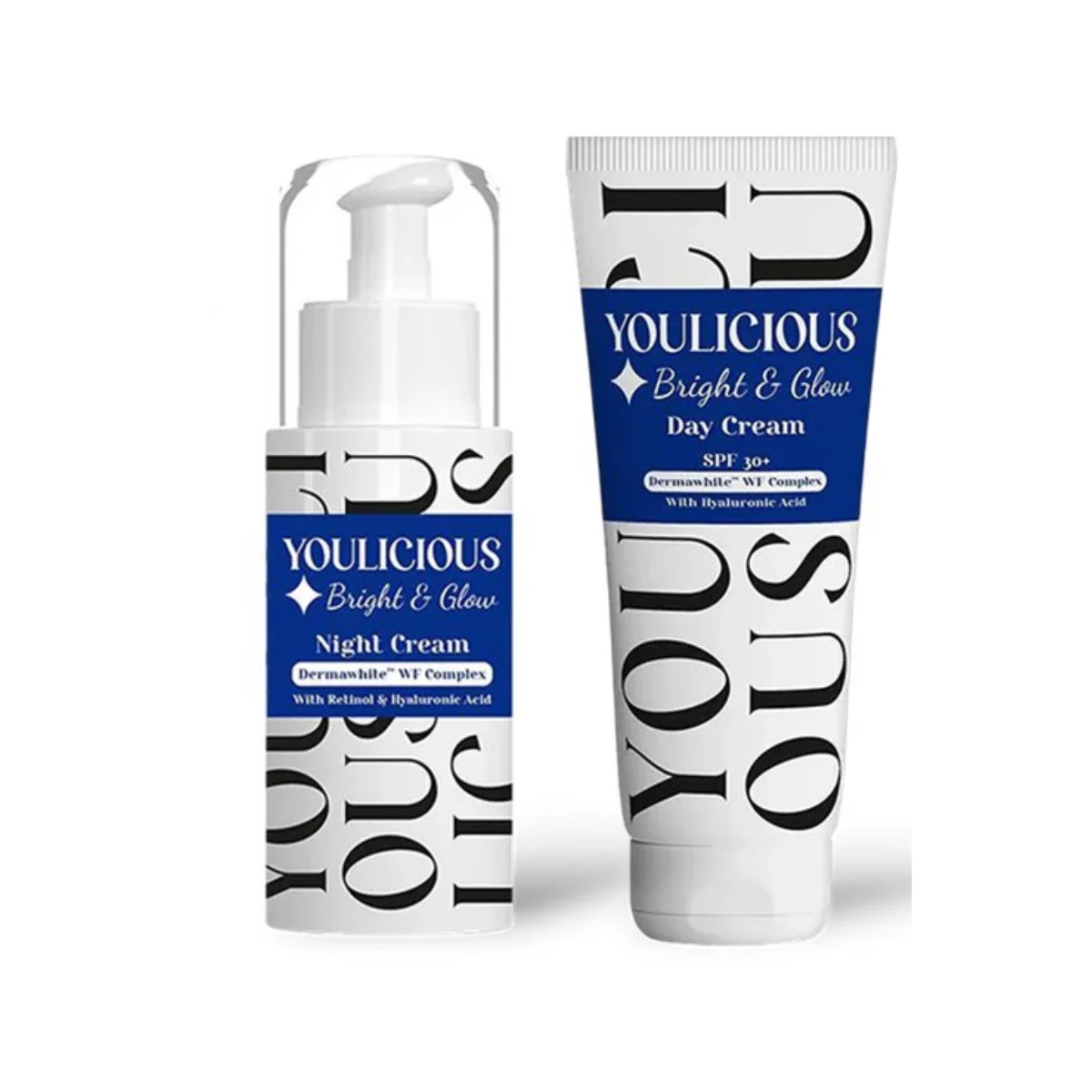 Ulysses Bright & Glow Day Cream 60ml + Night Cream 50ml 1+1