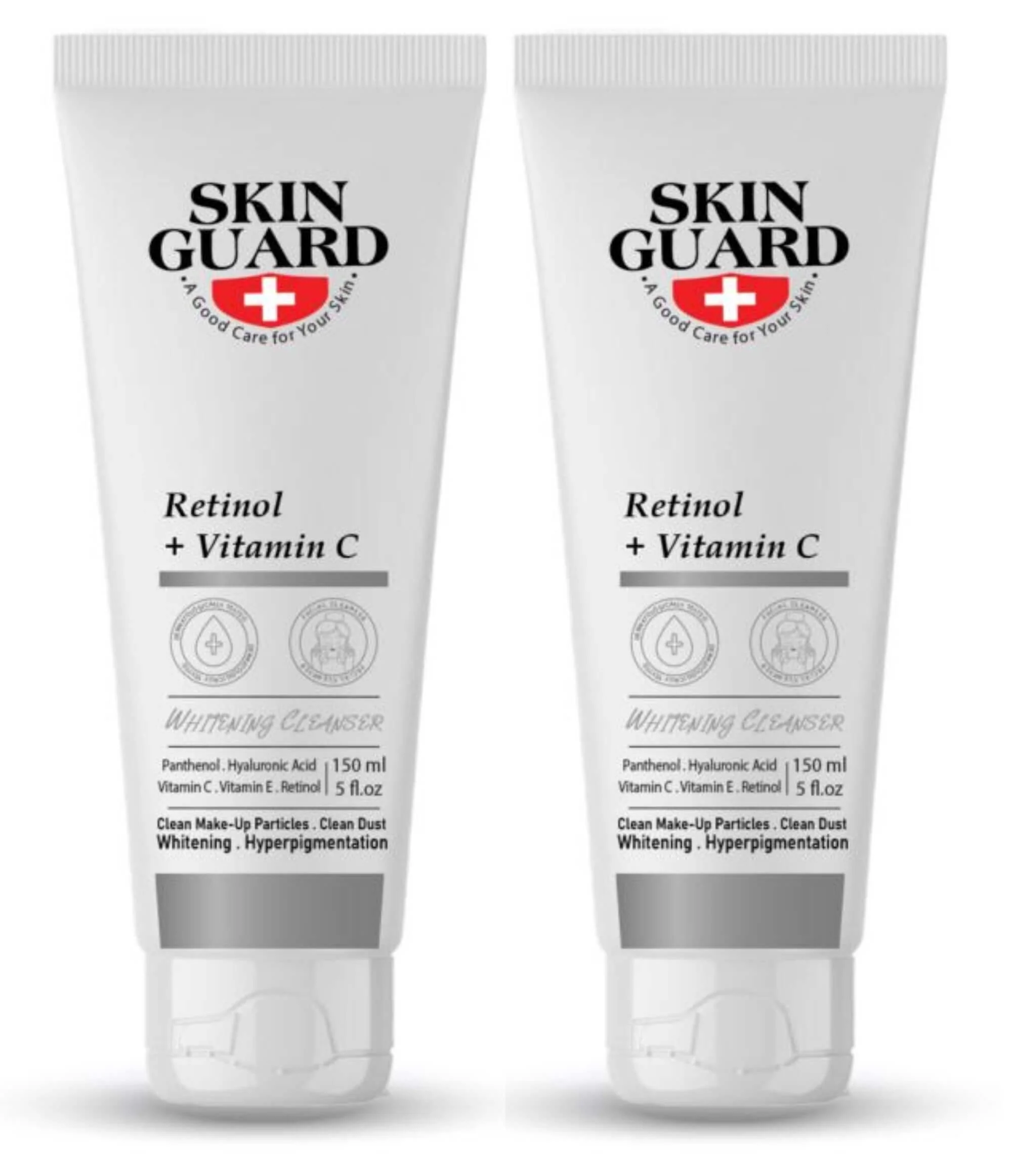 Skin Guard Retinol and Vitamin C Facial Wash 150ml 1+1