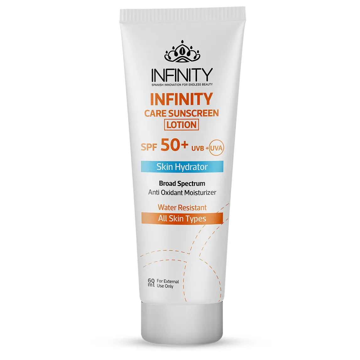 Infinity Waterproof Sunscreen Lotion 60ml