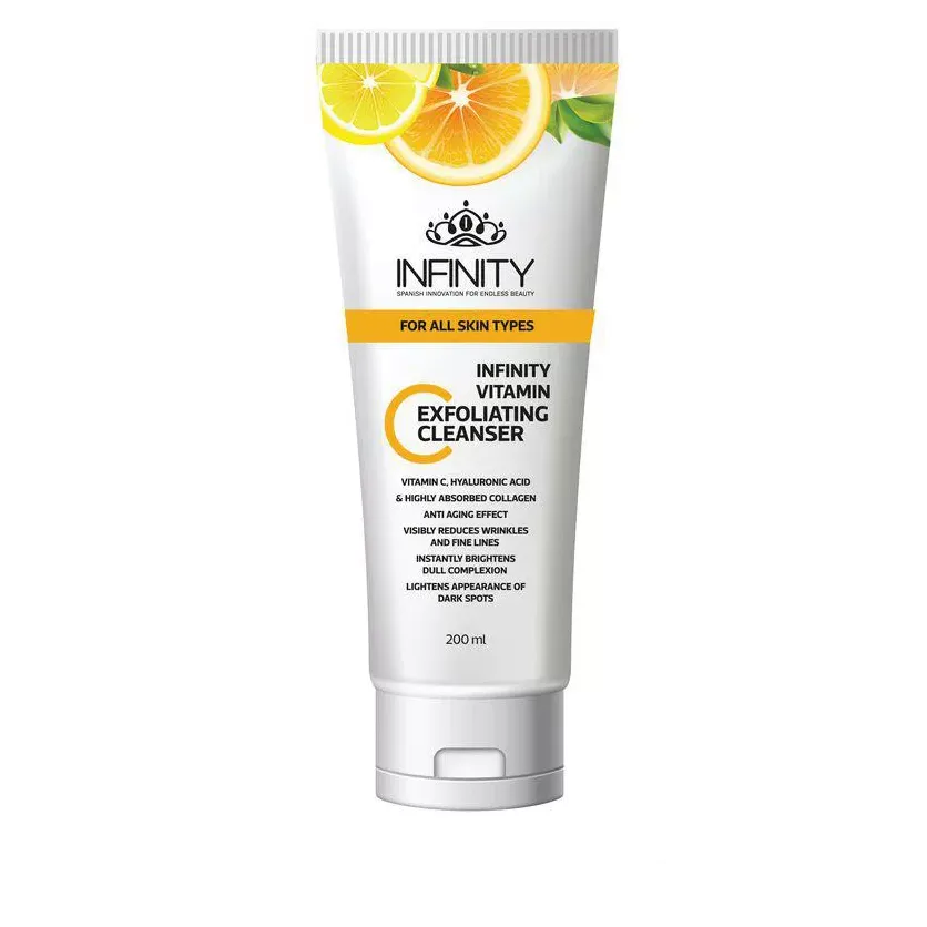 Infinity Vitamin C Exfoliating Cleanser for All Skin Types 200ml